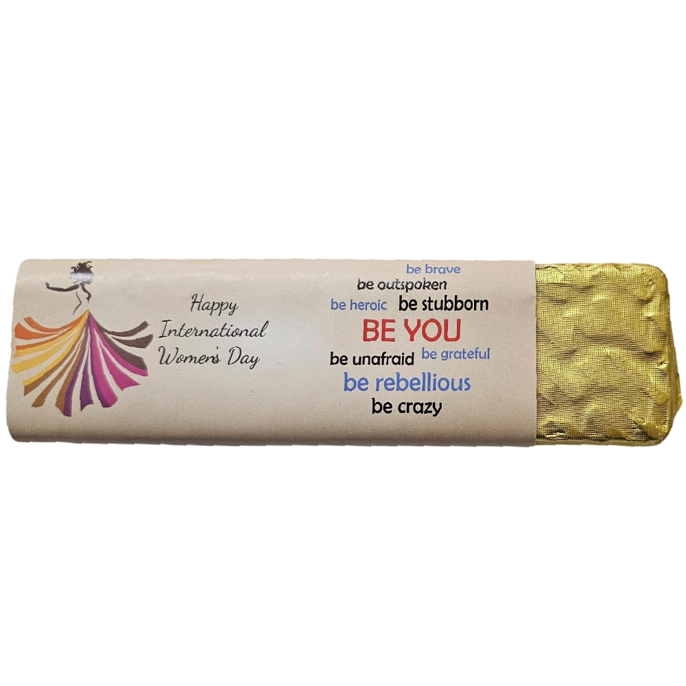 Personalized Chocolate Bar-Women's day